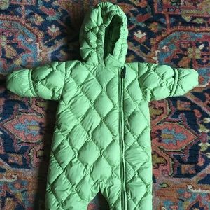 Lands End goose down snowsuit